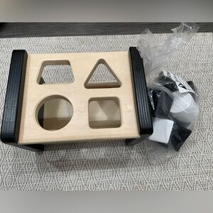 Pottery Barn Kids Wooden Shape Sorter Toy